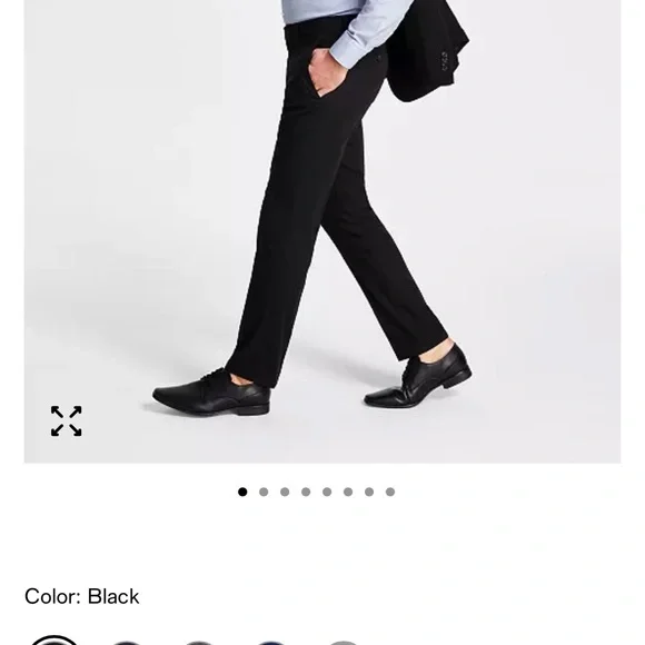 Kenneth Cole Suit Black